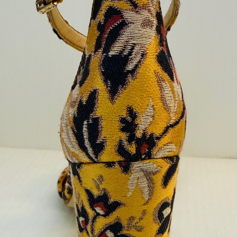 Sam Edelman Floral Jacquard Heels - Picture 4 of 9